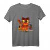 Katastrophen Katze Atom Kitten - Endzeit & Chaos Katze T-Shirt für Katzenliebhaber & Chaos-Fans