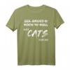 Nur Katzen - No Sex No Drugs No Rock N Roll Geschenk T-Shirt für Katzenliebhaber – Perfektes Geschenk für Geburtstage, Muttertag & Weihnachten