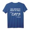 Nur Katzen - No Sex No Drugs No Rock N Roll Geschenk T-Shirt für Katzenliebhaber – Perfektes Geschenk für Geburtstage, Muttertag & Weihnachten