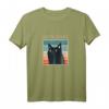 Lustiges Katzen Design mit schwarzer Katze und Kotznpapa Schriftzug - Perfektes Geschenk für Katzenpapa und Tierliebhaber