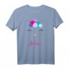Jolina Namen Geschenk buntes Kätzchen Katze T-Shirt - Perfektes Geburtstagsgeschenk für Katzenliebhaberinnen und Tierfreunde