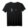 Heartbeat Katzen T-Shirt mit Herzlinie und Kater im Comicstyle – Perfekte Geschenkidee für Katzenliebhaber zu Weihnachten und Geburtstag