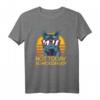 Not Today Schrödingers Experiment Katze T-Shirt - Lustiges Physikdesign für Wissenschaftler, Studenten & Katzenliebhaber
