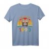 32. Geburtstag Vintage Cat T-Shirt – Lustiges Retro Shirt für Katzenliebhaber & Geburtstagsfeier im Old School Style