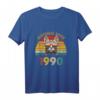 32. Geburtstag Vintage Cat T-Shirt – Lustiges Retro Shirt für Katzenliebhaber & Geburtstagsfeier im Old School Style