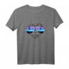 DJ Katze Gläser Disco-Musik Dance T-Shirt – Trendiges Club- und Techno-Motiv für Musikfans