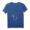 Damen Hund Katze Pfote Löwenzahn Pusteblume Print T-Shirt mit V-Ausschnitt – Perfektes Sommer-Design für Tier- und Gartenliebhaber