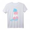Transgender Katze in Transgender-Flaggenfarben T-Shirt – Stolzes LGBTQ+ Supporter Design für Pride-Paraden und Geschenke