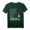 Damen Kätzchen Katzenliebhaber Geschenk Ragdoll Katze T-Shirt - Perfektes Geschenk für Katzenfans zu Weihnachten & Geburtstag