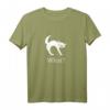 Damen Aggressive Katze T-Shirt – Für Katzenliebhaberinnen mit lustigem Katzenmotiv