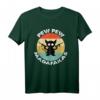 Pew Pew Madafakas Vintage Katzen Grafik T-Shirt - Lustiges Retro Katzen Motiv für Katzenliebhaber und Tierfreunde