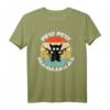 Pew Pew Madafakas Vintage Katzen Grafik T-Shirt - Lustiges Retro Katzen Motiv für Katzenliebhaber und Tierfreunde