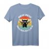 Pew Pew Madafakas Vintage Katzen Grafik T-Shirt - Lustiges Retro Katzen Motiv für Katzenliebhaber und Tierfreunde