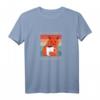 Ich hasse Menschen Katzen Design mit Katze und Kaffeetasse T-Shirt – Lustiges Geschenk für Katzenmamas und Katzenpapas