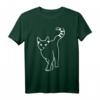Süßes Katze T-Shirt für Haustierbesitzer und Katzenfans – Klassisch geschnitten, doppelt genähter Saum, ideal für Tierliebhaber