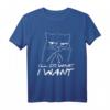 Ich Mach Was Ich Will Katzenbesitzer T-Shirt - Lustiges Geschenk für Katzenliebhaber, Katzenmamas & Katzenpapas für Anlässe