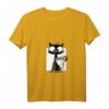 Süße schwarze Katze Kaffeetasse mit Miau - Perfektes Geschenk für Katzen- und Kaffeeliebhaber