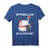 Lustiges Kawaii Sushi Katze Schlafshirt - Niedliches Pyjama für Damen und Herren, Geschenkidee für Katzen- und Sushi-Liebhaber