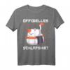 Lustiges Kawaii Sushi Katze Schlafshirt - Niedliches Pyjama für Damen und Herren, Geschenkidee für Katzen- und Sushi-Liebhaber