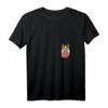 Damen süßes Katze in meiner Tasche Geschenk für Tierliebhaber T-Shirt mit V-Ausschnitt