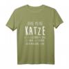 Lustiges Katzenliebe T-Shirt - Perfektes Geschenk für Katzenfans, Katzenmamas & Tierliebhaber