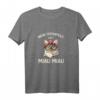 Mein Therapeut sagt Miau Miau Katzenmama T-Shirt – Süßes Katzenmotiv für Katzenliebhaberinnen und Tierfreunde, lustiges Geschenk für Katzenbesitzerinnen