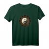 Mandala Ying Yang Design T-Shirt zum HapFrog - Klassisch geschnitten, hochwertig, perfekt als Geschenk für Spirituelle und Yoga-Fans