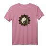 Mandala Ying Yang Design T-Shirt zum HapFrog - Klassisch geschnitten, hochwertig, perfekt als Geschenk für Spirituelle und Yoga-Fans