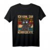 Ich kam, sah und korrigierte Grammatik T-Shirt – Lustiges Lehrer-Shirt für Deutschlehrer, Lehramt-Studenten & Klassenlehrer