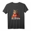 Lustiges Katzen Sprüche T-Shirt für Katzenliebhaber - Perfektes Geschenk für Cat Mom, Katzenmama & Katzenfans zu Geburtstag & Weihnachten