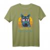 Bester Katzenpapa Retro Best Cat Dad Katzenliebe T-Shirt - Lustiges Geschenk für Katzenliebhaber und Katzenpapa zum Geburtstag, Vatertag & Weihnachten