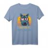 Bester Katzenpapa Retro Best Cat Dad Katzenliebe T-Shirt - Lustiges Geschenk für Katzenliebhaber und Katzenpapa zum Geburtstag, Vatertag & Weihnachten