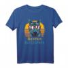 Bester Katzenpapa Retro Best Cat Dad Katzenliebe T-Shirt - Lustiges Geschenk für Katzenliebhaber und Katzenpapa zum Geburtstag, Vatertag & Weihnachten