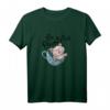 Niedliche Katze in Tasse Be Pawsitive Shirt – Lustiges Geschenk für Katzenliebhaber & Tierfreunde