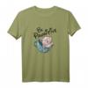 Niedliche Katze in Tasse Be Pawsitive Shirt – Lustiges Geschenk für Katzenliebhaber & Tierfreunde