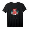 Verrückt Ich? Niemals! Sarkastischer Spruch Lustiges Katzen T-Shirt für Katzenliebhaber & Tierfreunde