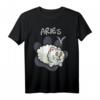 Widder Katzen Horoskop Aries Sternzeichen T-Shirt – Lustiges Astrologie Design für Katzenliebhaber & Tierbesitzer, Perfekt zum Geburtstag & Tag der Katze