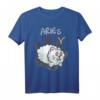 Widder Katzen Horoskop Aries Sternzeichen T-Shirt – Lustiges Astrologie Design für Katzenliebhaber & Tierbesitzer, Perfekt zum Geburtstag & Tag der Katze