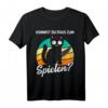 Kommst Du Raus Zum Spielen Halloween Kostüm Katze Damen T-Shirt - Lustiges Geschenk & Kostümidee für Halloween für alle Altersgruppen