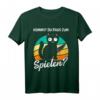Kommst Du Raus Zum Spielen Halloween Kostüm Katze Damen T-Shirt - Lustiges Geschenk & Kostümidee für Halloween für alle Altersgruppen
