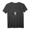 Lustiges Katzen Engel T-Shirt mit Spruch - Romantisches und Witziges Geschenk für Katzenliebhaber Damen und Mädchen