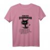 Meine vier Stimmungen Kaffee Katze T-Shirt – Lustiges Büro-Shirt für Morgenmuffel, Kaffeeliebhaber & Humorvolle Kollegen