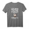 Herren Siamkatze Katzen Leg Dich Niemals Mit Einem Mann Mit Einer Siamkatze T-Shirt – Lustiges Geschenk für Katzenliebhaber