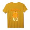 Bevor du fragst - Nein lustiges Katzen T-Shirt mit Spruch, witziges Geschenk für Katzenliebhaber, Geburtstags- oder Weihnachtsgeschenk