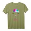 Ines Namen Geschenk buntes Kätzchen Katze - Personalisierte T-Shirt-Idee für Katzenliebhaberinnen & Geburtstagsfeiern