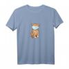 Süße rote Katze mit Maske Gesichtsmasken T-Shirt für Katzenliebhaber - Lustiges Katzendesign für Katzenmamas & Papas
