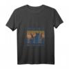 Damen Pew Pew Madafakas Cat Lustiges Vintage Design Katzen T-Shirt mit V-Ausschnitt – Perfektes Geschenk für Katzenliebhaber und Katzenfans
