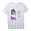 Asexual Pride Kawaii Katze Stack Anime T-Shirt – Niedliches Statement für LGBTQA Katzenliebhaber und Aro-Ace Community