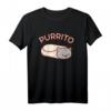 Lustiges Katzen T-Shirt PURRITO - Kawaii Burrito Cat Design, Perfekt als Geschenk für Katzenliebhaber, Kinder und Freunde