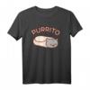 Lustiges Katzen T-Shirt PURRITO - Kawaii Burrito Cat Design, Perfekt als Geschenk für Katzenliebhaber, Kinder und Freunde